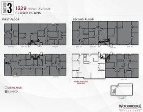 1321 Howe Ave, Sacramento, CA à louer Plan d’étage– Image 1 sur 1