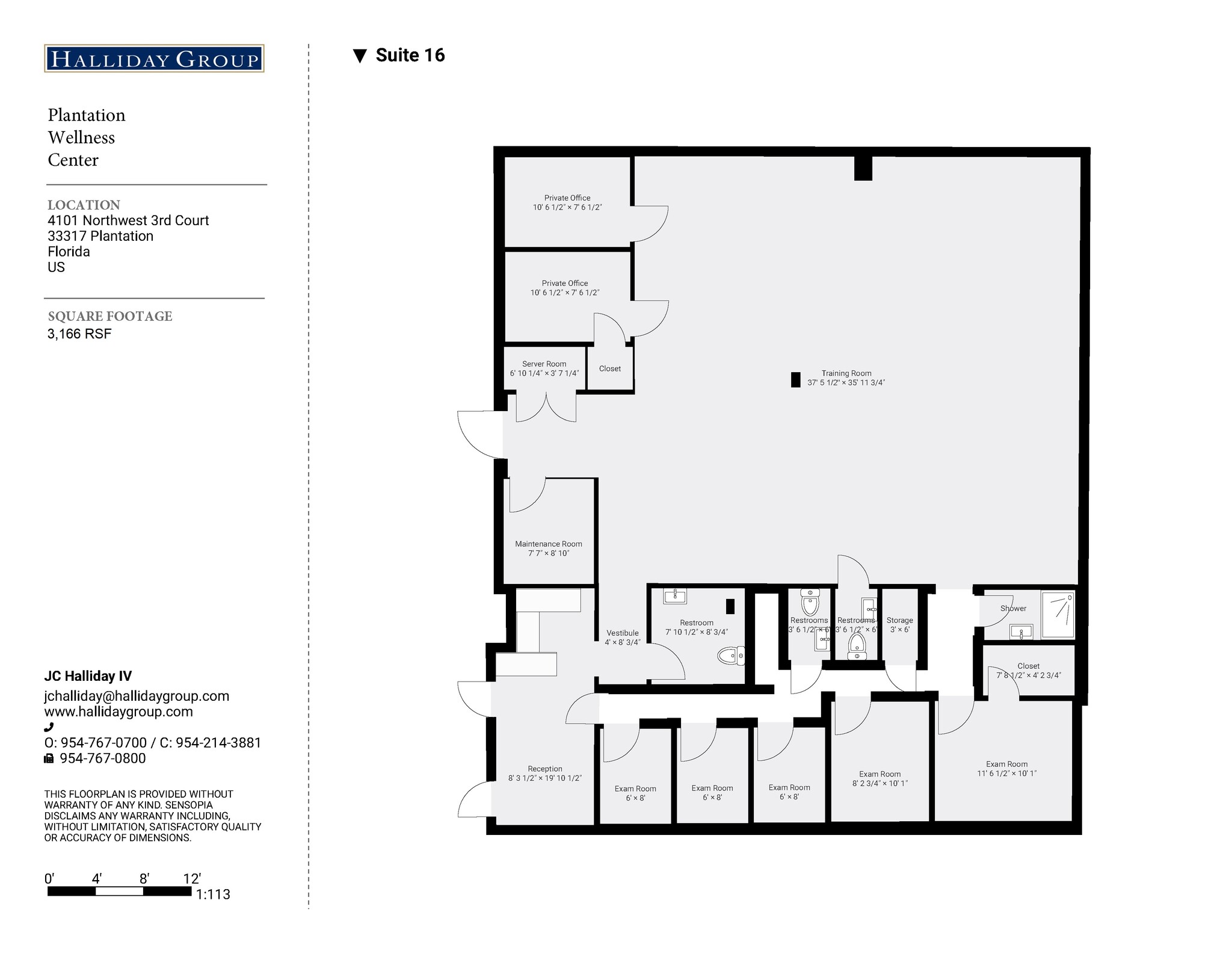 4101 NW 3rd Ct, Plantation, FL à louer Plan d’étage– Image 1 sur 1