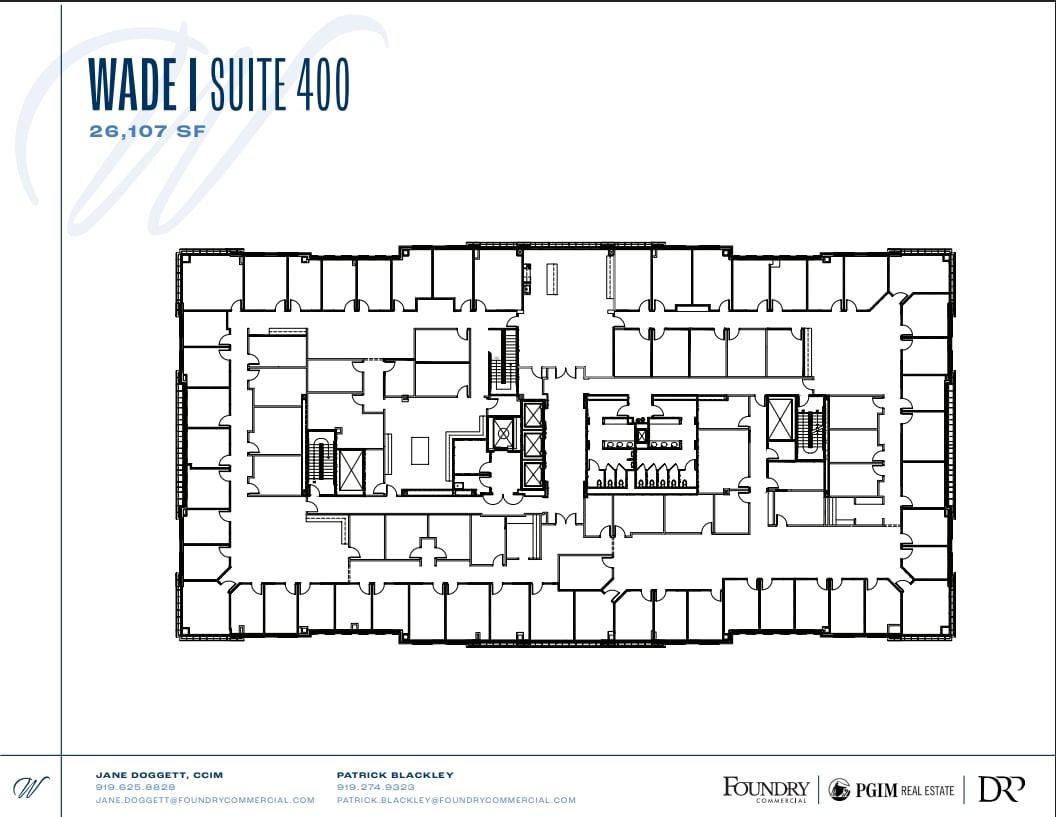 5440 Wade Park Blvd, Raleigh, NC à louer Plan d’étage– Image 1 sur 1