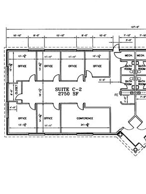 609 S Kelly Ave, Edmond, OK à louer Plan d’étage– Image 1 sur 1
