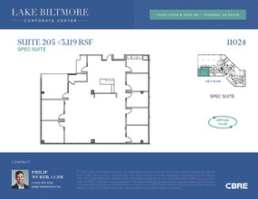 11022-11024 N 28th Dr, Phoenix, AZ à louer Plan d’étage– Image 1 sur 1