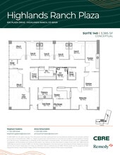 630 Plaza Dr, Highlands Ranch, CO à louer Plan d’étage– Image 1 sur 12