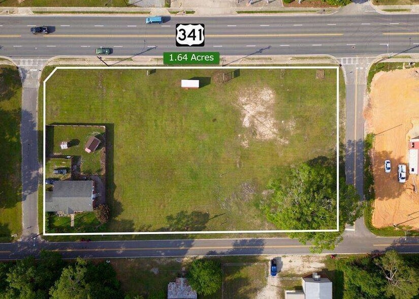 603 W Parker St, Baxley, GA à vendre - Aérien – Image 2 sur 3