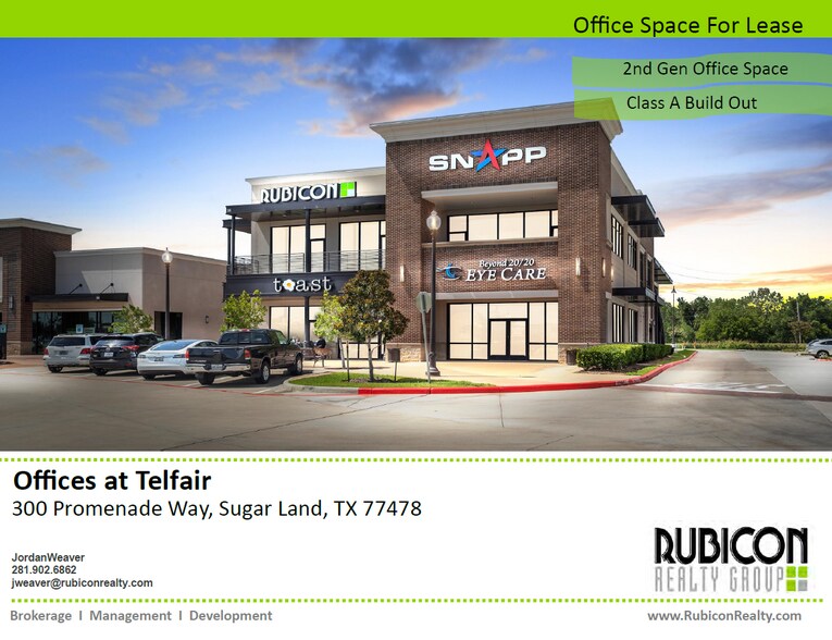 300 Promenade Way, Sugar Land, TX à louer - Photo de l’immeuble – Image 2 sur 11
