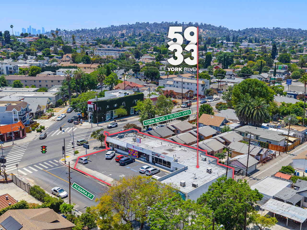 5933-5939 York Blvd, Los Angeles, CA à vendre Photo de l’immeuble– Image 1 sur 9