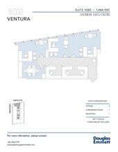 16000 Ventura Blvd, Encino, CA à louer Plan d’étage– Image 1 sur 1