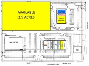 8 Mile Rd, Hazel Park, MI à louer Plan de site– Image 1 sur 2
