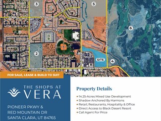 Plus de détails pour Pioneer Pkwy, Santa Clara, UT - Terrain à vendre
