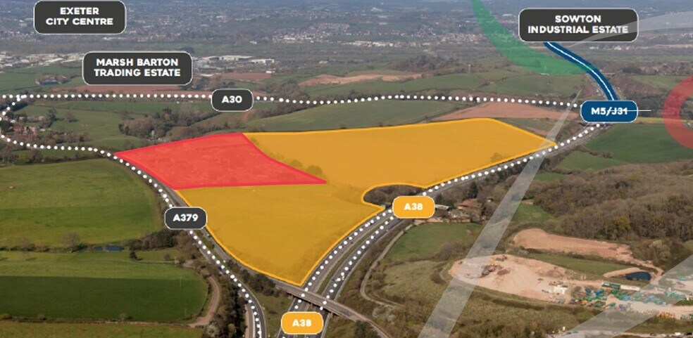 West Exe Business Park portefeuille de 2 biens à vendre sur LoopNet.fr - Aérien – Image 2 sur 3
