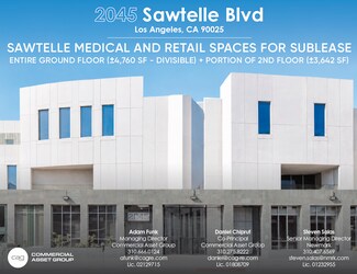 Plus de détails pour 2045 Sawtelle Blvd, Los Angeles, CA - Médical, Local commercial à louer