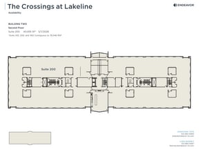 11001 Lakeline Blvd, Austin, TX à louer Plan d’étage– Image 1 sur 1