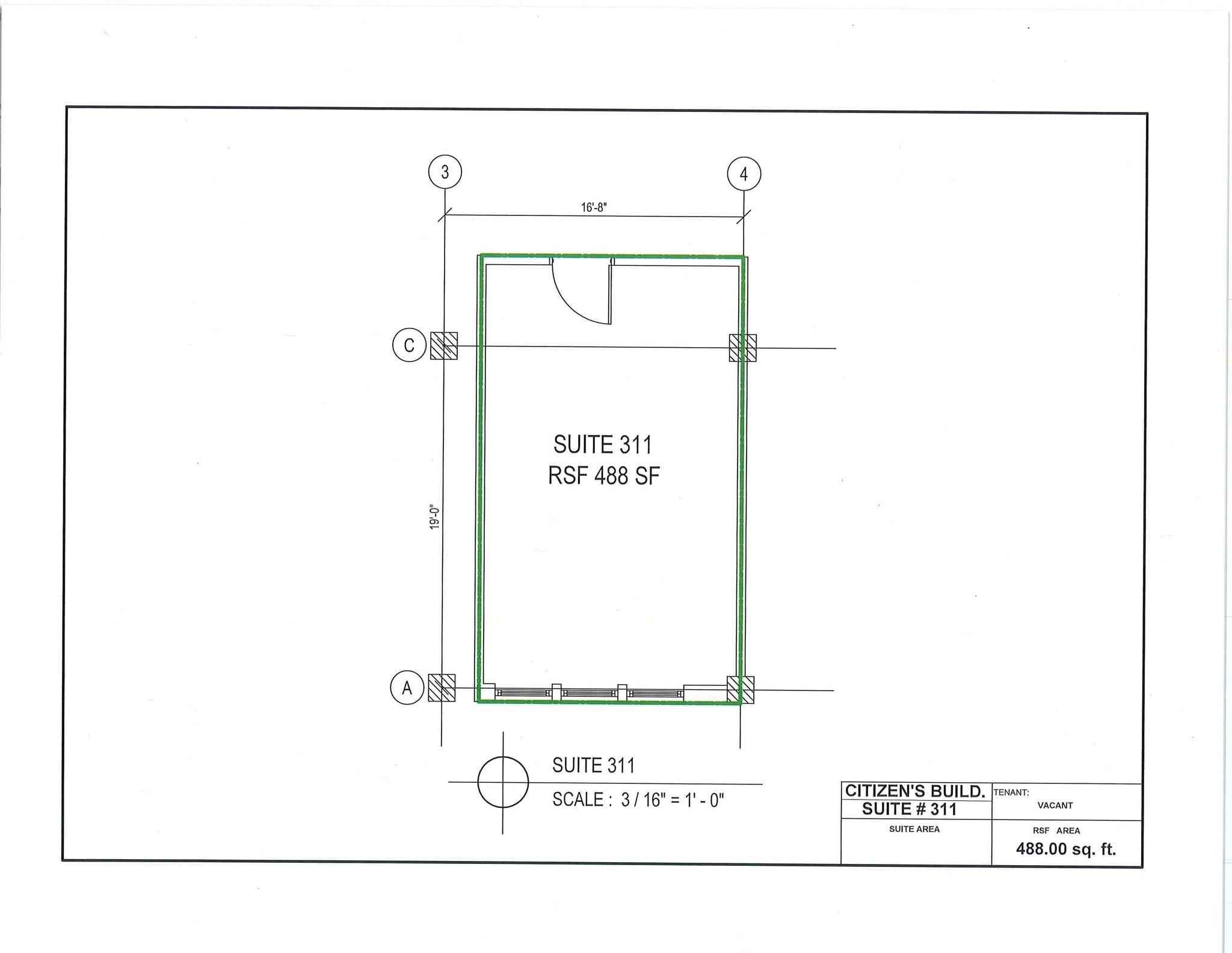 105 S Narcissus Ave, West Palm Beach, FL à louer Plan d’étage– Image 1 sur 1