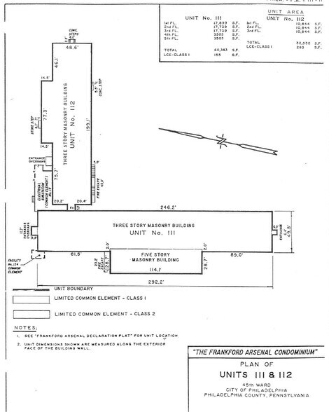 2275 Bridge St- Building 111, Philadelphia, PA à vendre - Plan d’étage – Image 2 sur 2