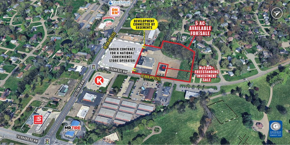 Jackson Twp Redevelopment Opportunity portefeuille de 2 biens à vendre sur LoopNet.fr - Aérien – Image 2 sur 5