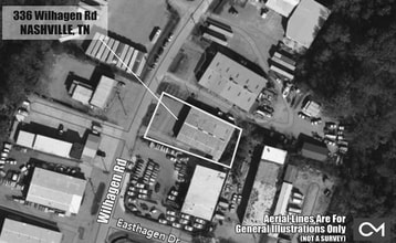 336 Wilhagan Rd, Nashville, TN - VUE AÉRIENNE  vue de carte