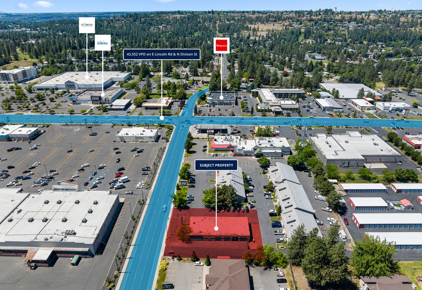 103 E Lincoln Rd, Spokane, WA à vendre - Aérien – Image 2 sur 4
