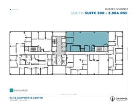 840 W Hamilton St, Allentown, PA à louer Plan d’étage– Image 1 sur 1