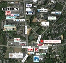 2703 Jones Franklin Rd, Cary, NC - VUE AÉRIENNE  vue de carte - Image1