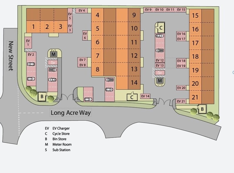 Long Acre Way, Sheffield à louer - Plan de site – Image 3 sur 3