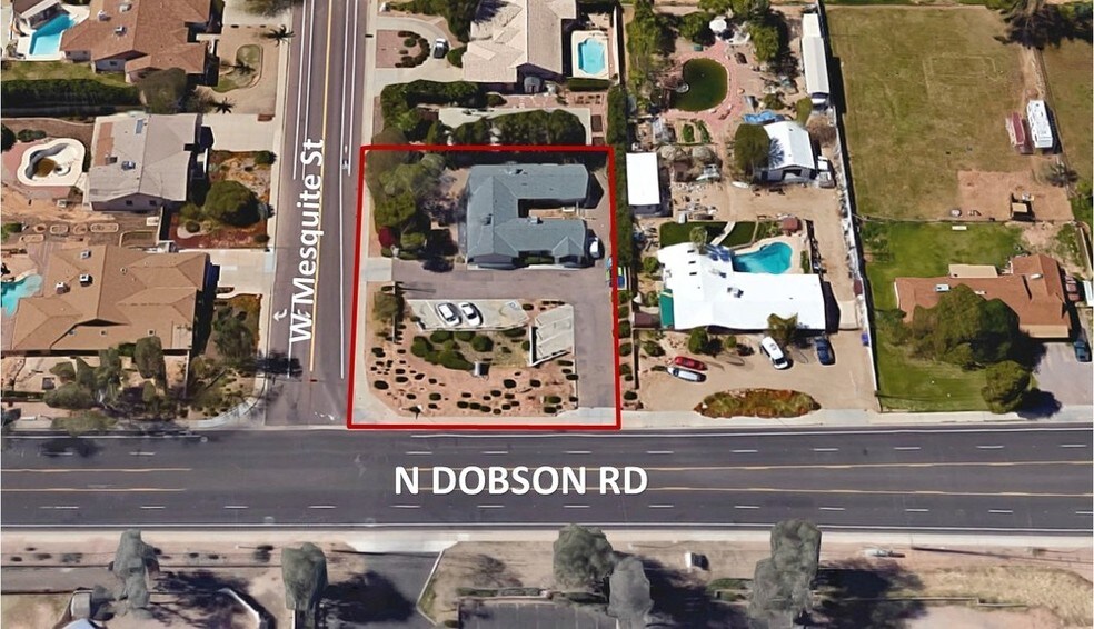 2506 N Dobson Rd, Chandler, AZ à vendre - Aérien – Image 3 sur 14
