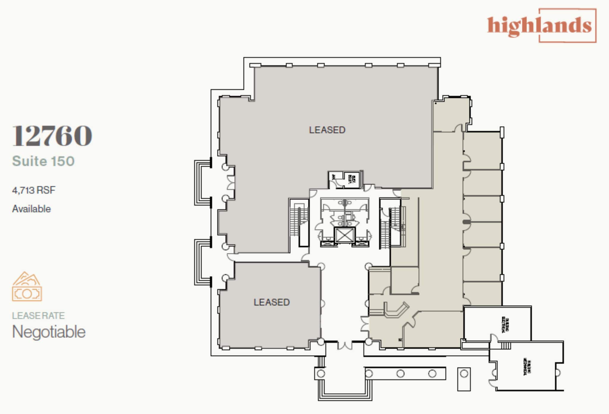 12750 High Bluff Dr, San Diego, CA à louer Plan d’étage– Image 1 sur 1