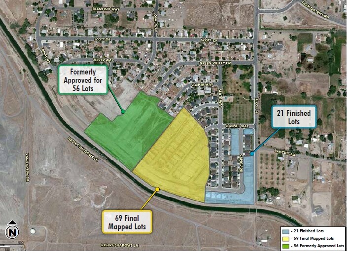 Green Valley Subdivision, Fernley, NV à vendre - Aérien – Image 2 sur 3