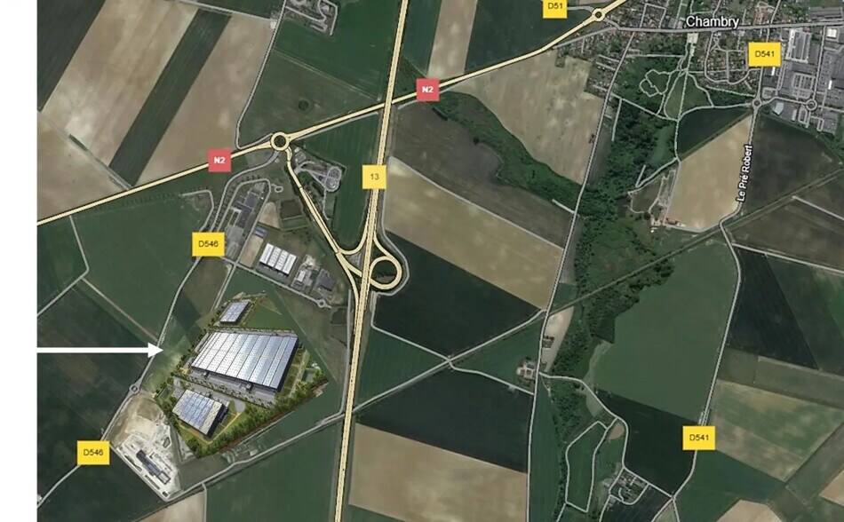 Industriel/Logistique dans Laon à louer - Photo de l’immeuble – Image 2 sur 5