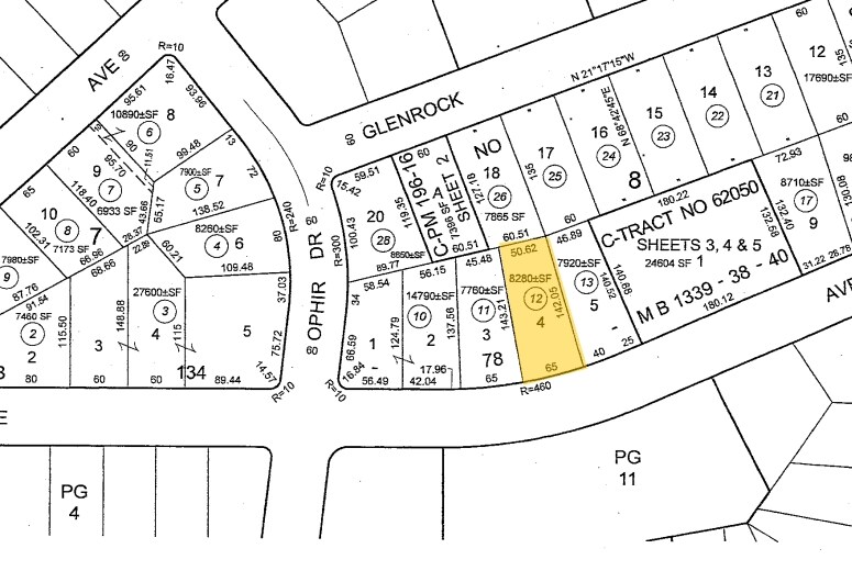520-522 Midvale Ave, Los Angeles, CA à vendre - Plan cadastral – Image 2 sur 5