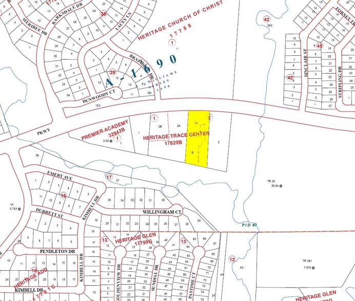 4200 Heritage Trace Pky, Keller, TX à louer - Plan cadastral – Image 3 sur 3