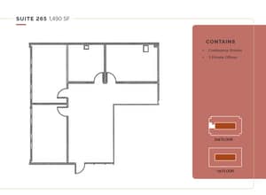 5465 Morehouse Dr, San Diego, CA à louer Plan d’étage– Image 1 sur 1