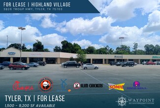 Plus de détails pour 3826-3900 Troup Hwy, Tyler, TX - Local commercial à louer