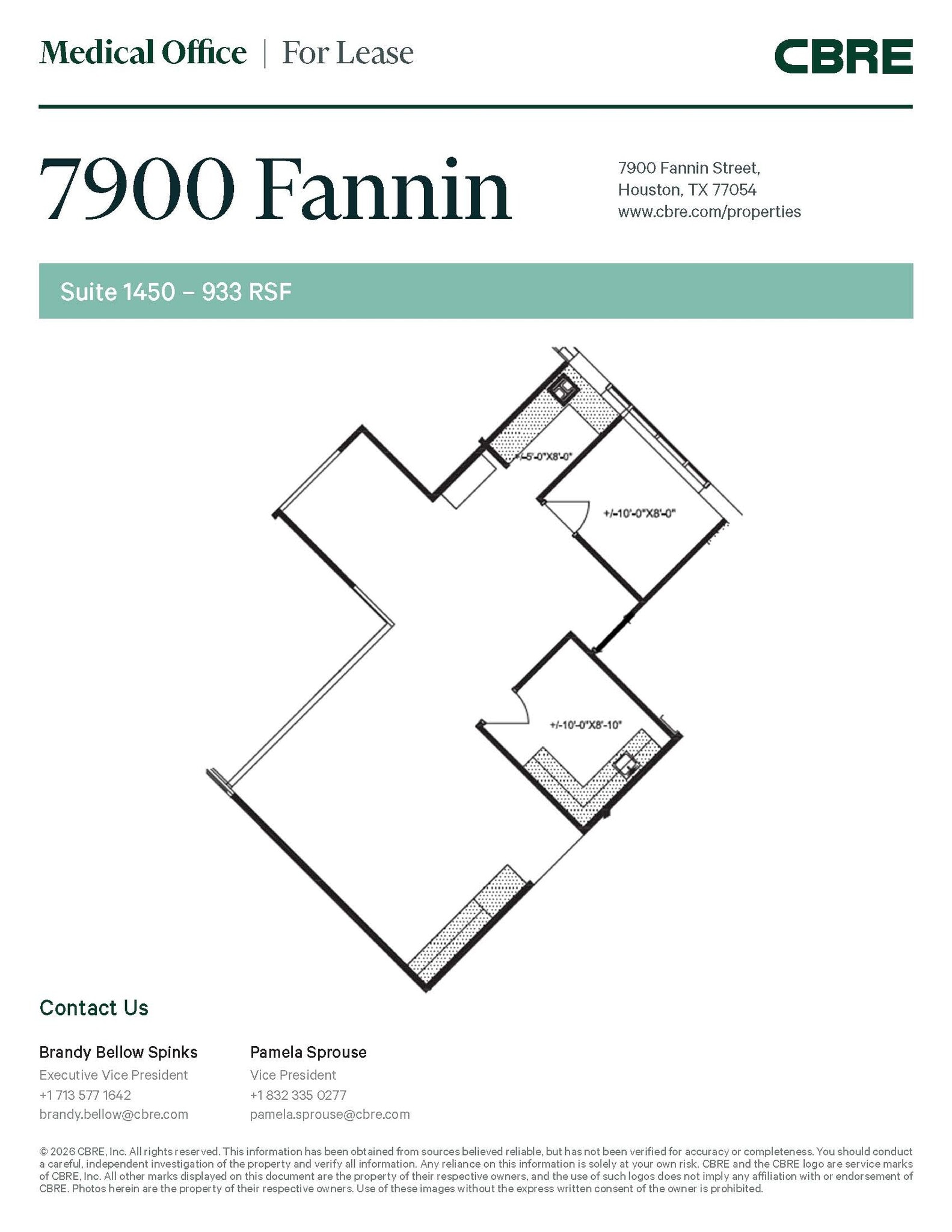 7900 Fannin St, Houston, TX à louer Photo intérieure– Image 1 sur 1