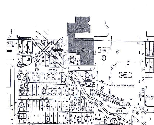 603 7th St S, Saint Petersburg, FL à louer - Plan cadastral – Image 2 sur 13