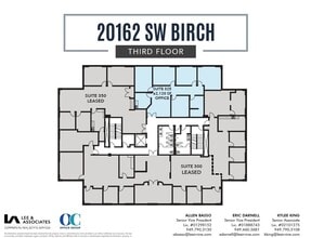 20162 Birch St, Newport Beach, CA à louer Plan d’étage– Image 1 sur 1