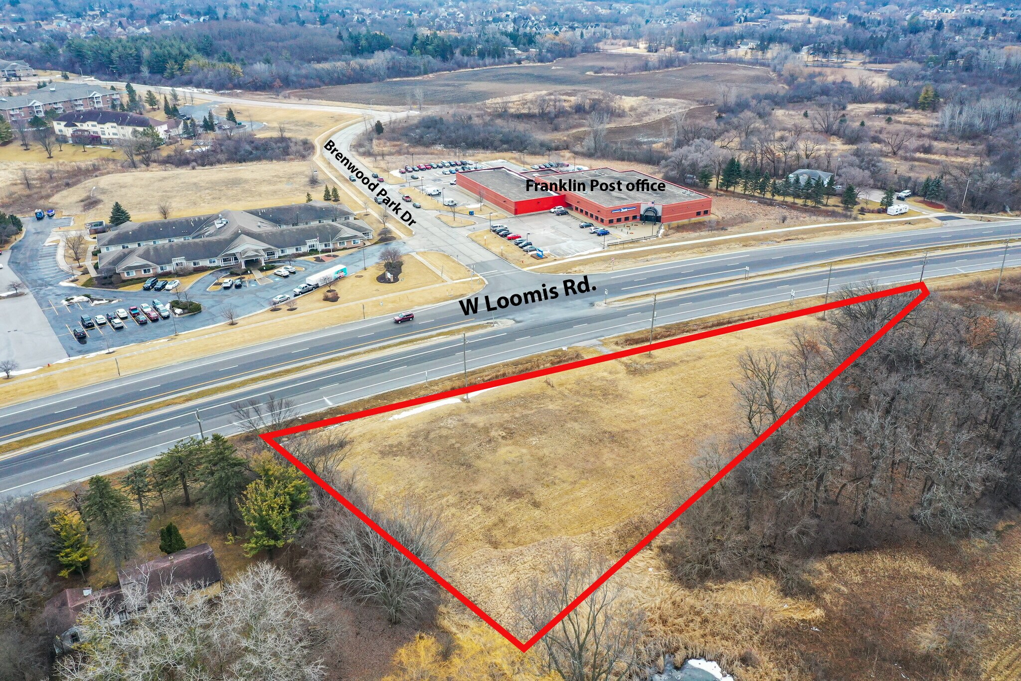 9530 W Loomis Rd, Franklin, WI à vendre Aérien– Image 1 sur 7