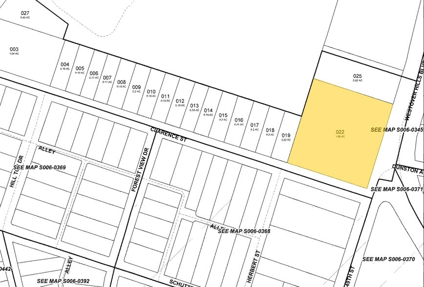 1200-1208 Westover Hills Blvd, Richmond, VA à louer - Plan cadastral – Image 2 sur 4