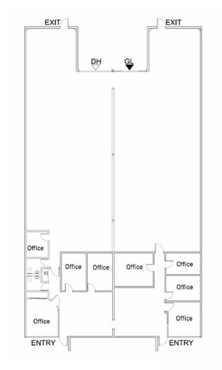 2361 Industrial Pky W, Hayward, CA à louer Plan d’étage– Image 1 sur 1