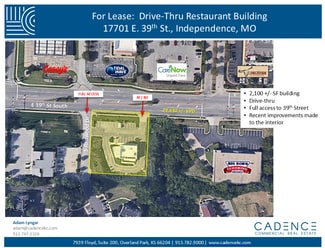 Plus de détails pour 17701 East 39th St South, Independence, MO - Local commercial à louer