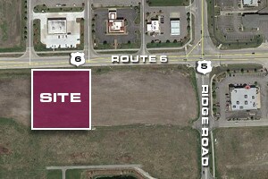 Rte 6-& S Ridge Rd, Channahon, IL à vendre - Aérien – Image 2 sur 2