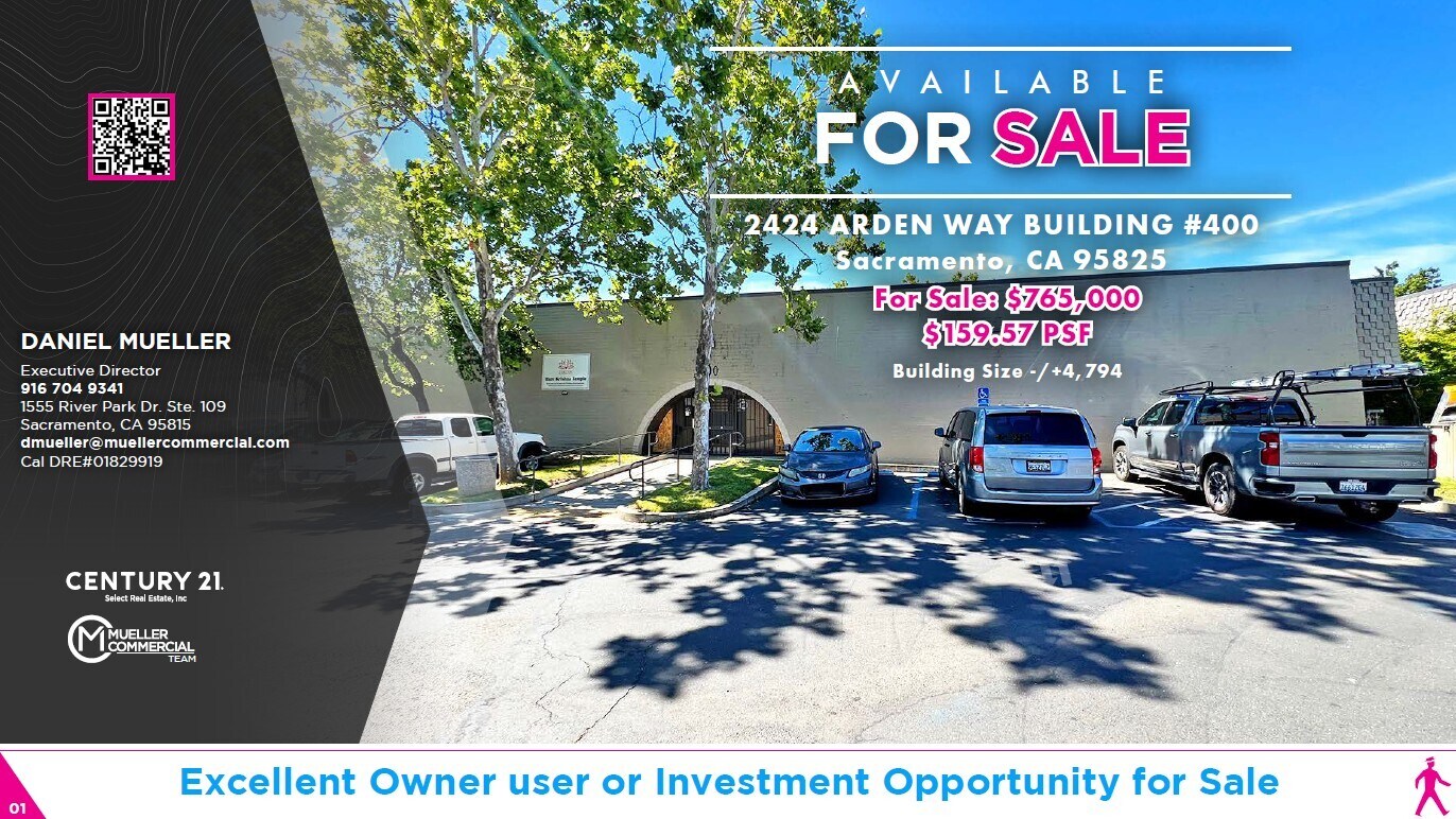 2424 Arden Way, Sacramento, CA à vendre Photo de l’immeuble– Image 1 sur 17