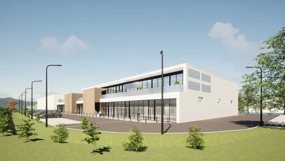 Local commercial dans Mulsanne à louer - Photo de l’immeuble – Image 1 sur 5