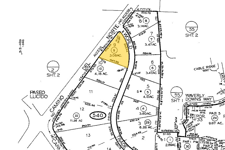 12396 World Trade Dr, San Diego, CA à vendre - Plan cadastral – Image 2 sur 13