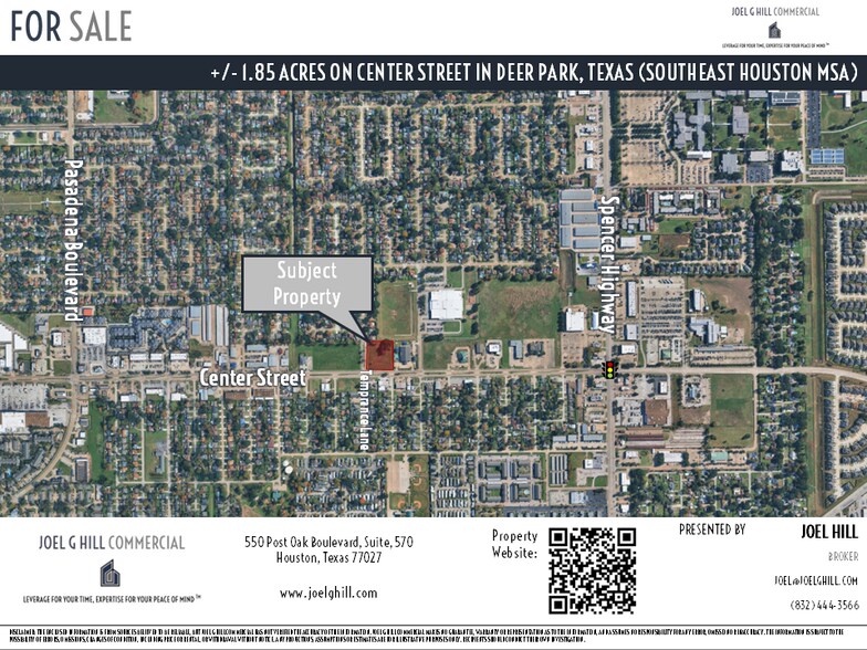 4501 Center St, Deer Park, TX à vendre - Aérien – Image 2 sur 8