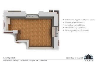 1 East Ave, Lockport, NY à louer Plan de site– Image 2 sur 2