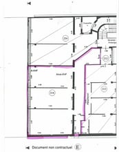 Espace de coworking dans Paris à louer Plan d’étage– Image 1 sur 9