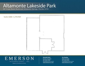 307 Cranes Roost Blvd, Altamonte Springs, FL à louer Plan de site– Image 1 sur 1