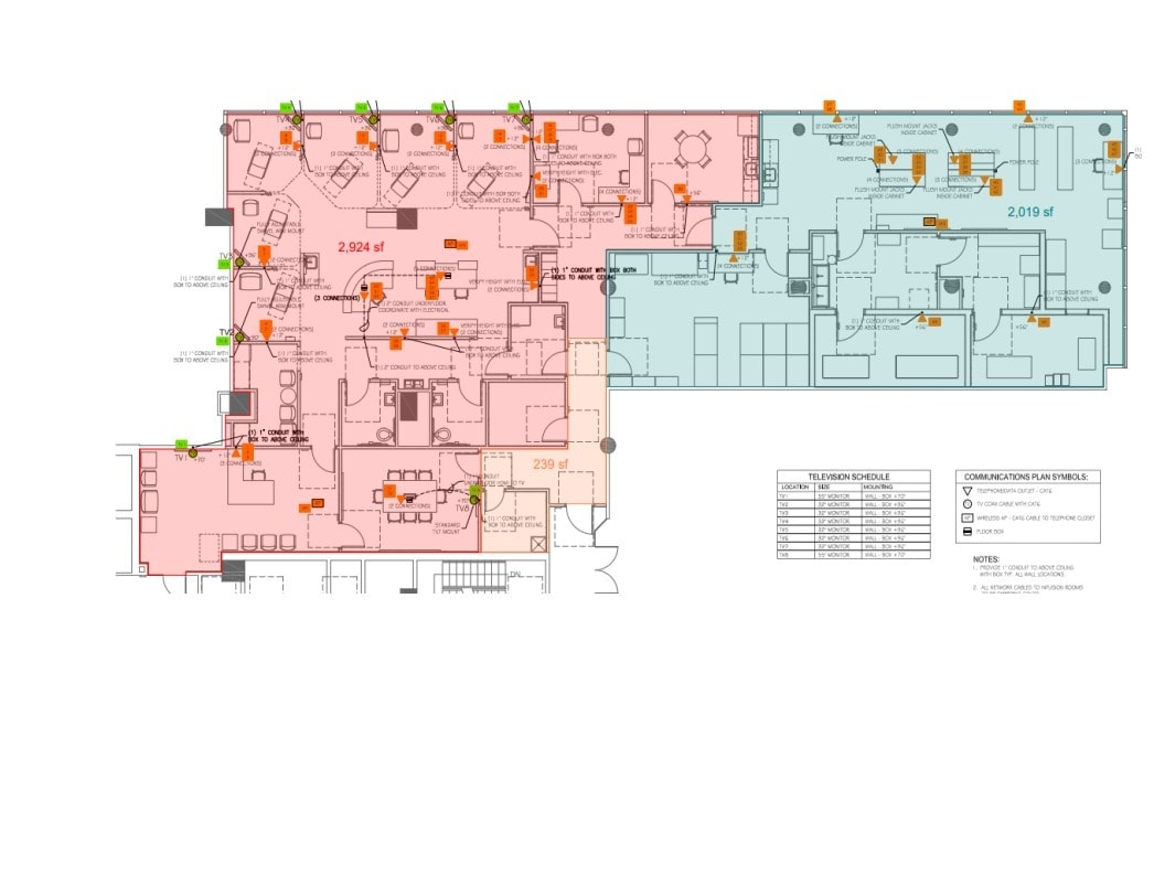 1 E Erie St, Chicago, IL à louer Plan d’étage– Image 1 sur 1
