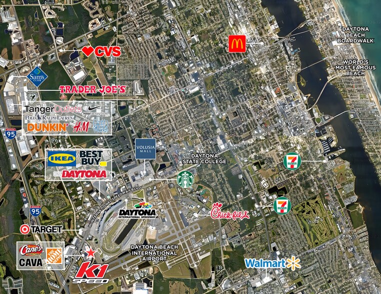 2455 W International Speedway Blvd, Daytona Beach, FL à vendre - Photo de l’immeuble – Image 3 sur 6