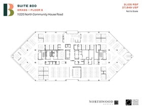 11225 N Community House Rd, Charlotte, NC à louer Plan d’étage– Image 1 sur 1