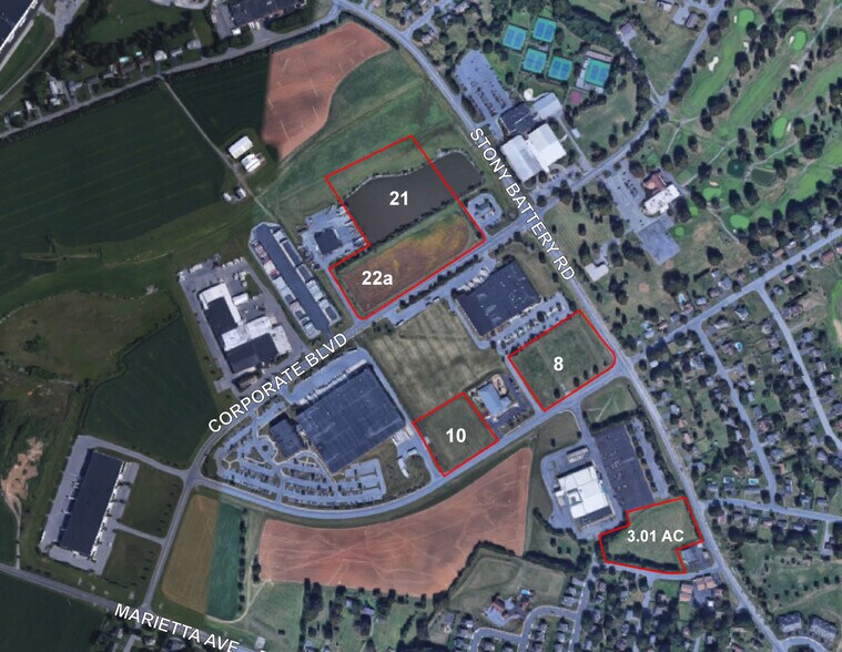 Corporate Blvd & Indian Springs Dr, Lancaster, PA à vendre - Photo de l’immeuble – Image 1 sur 1